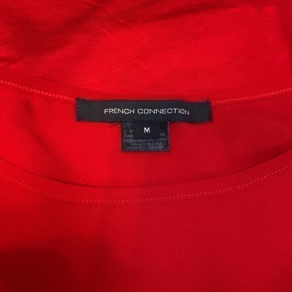 French connection red blouse - Picture 5 of 7
